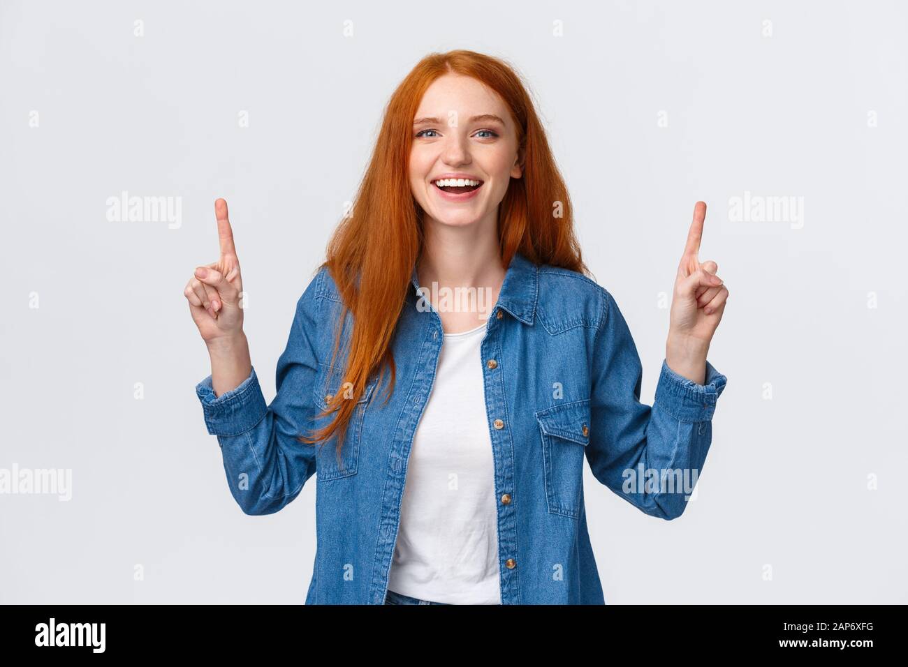 Rendering Anime Teenager Girl Red Hair Isolated White Background Stock  Photo by ©PhotosVac 414262130