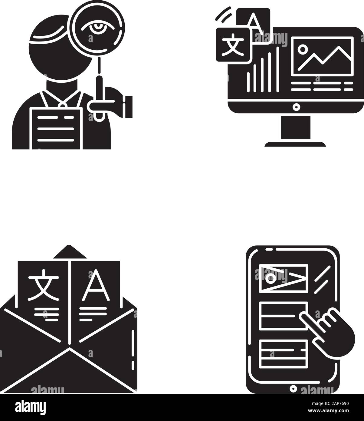 Foreigner customer Stock Vector Images - Alamy
