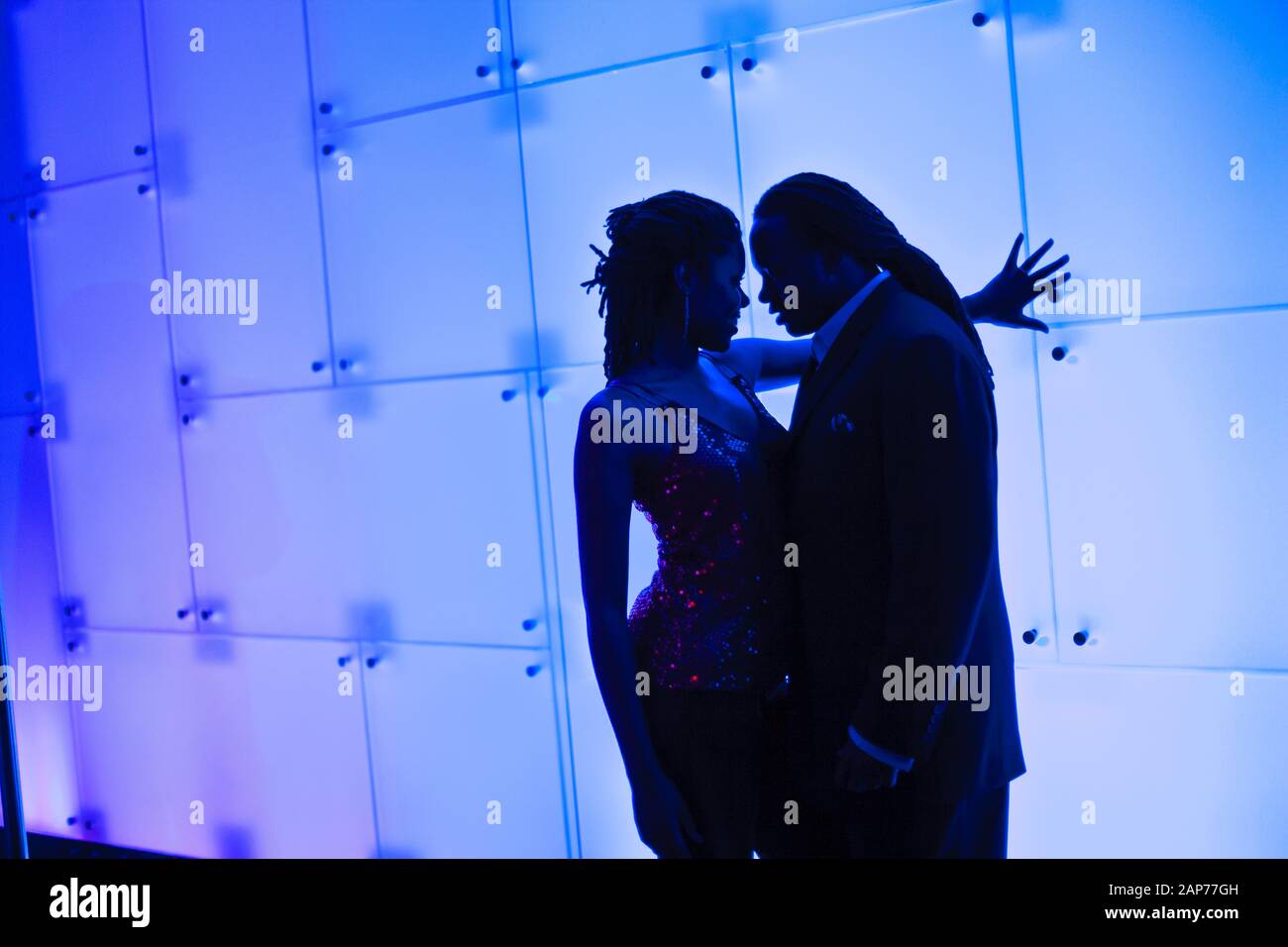 Stand Close Joyful couple stands close hi-res stock photography and images - Alamy