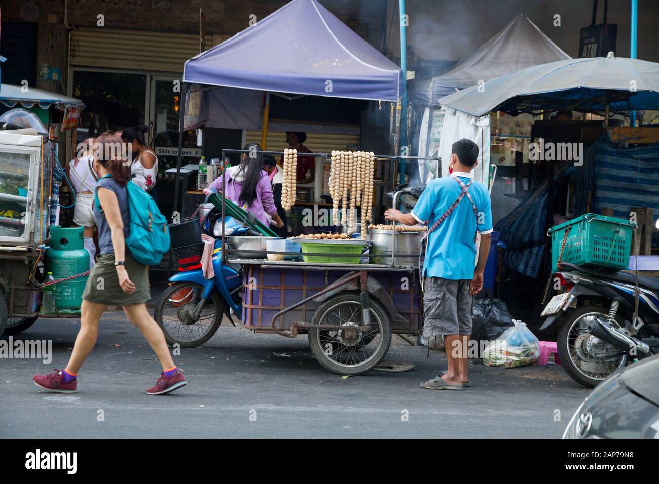 Food stall chiang mai hi-res stock photography and images - Alamy