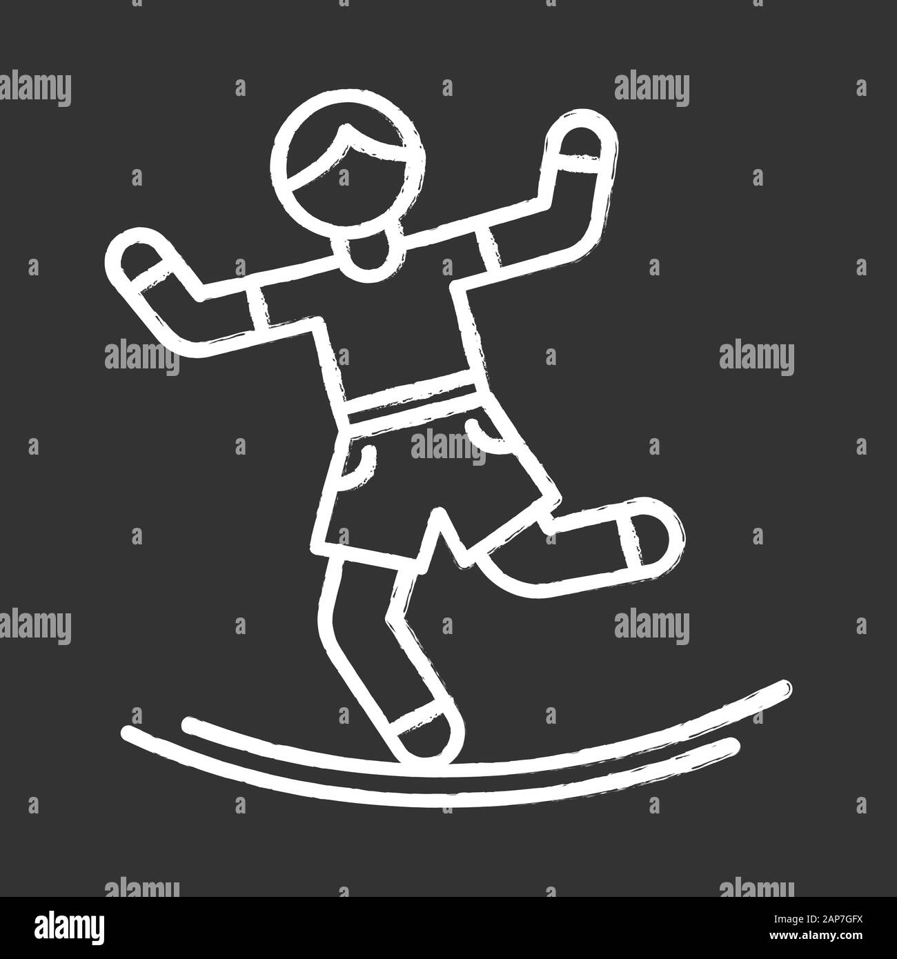 Tightrope walking balance Stock Vector Images - Page 2 - Alamy