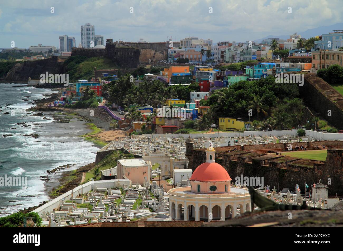 Puerto rico san juan ocean park hi-res stock photography and images - Alamy