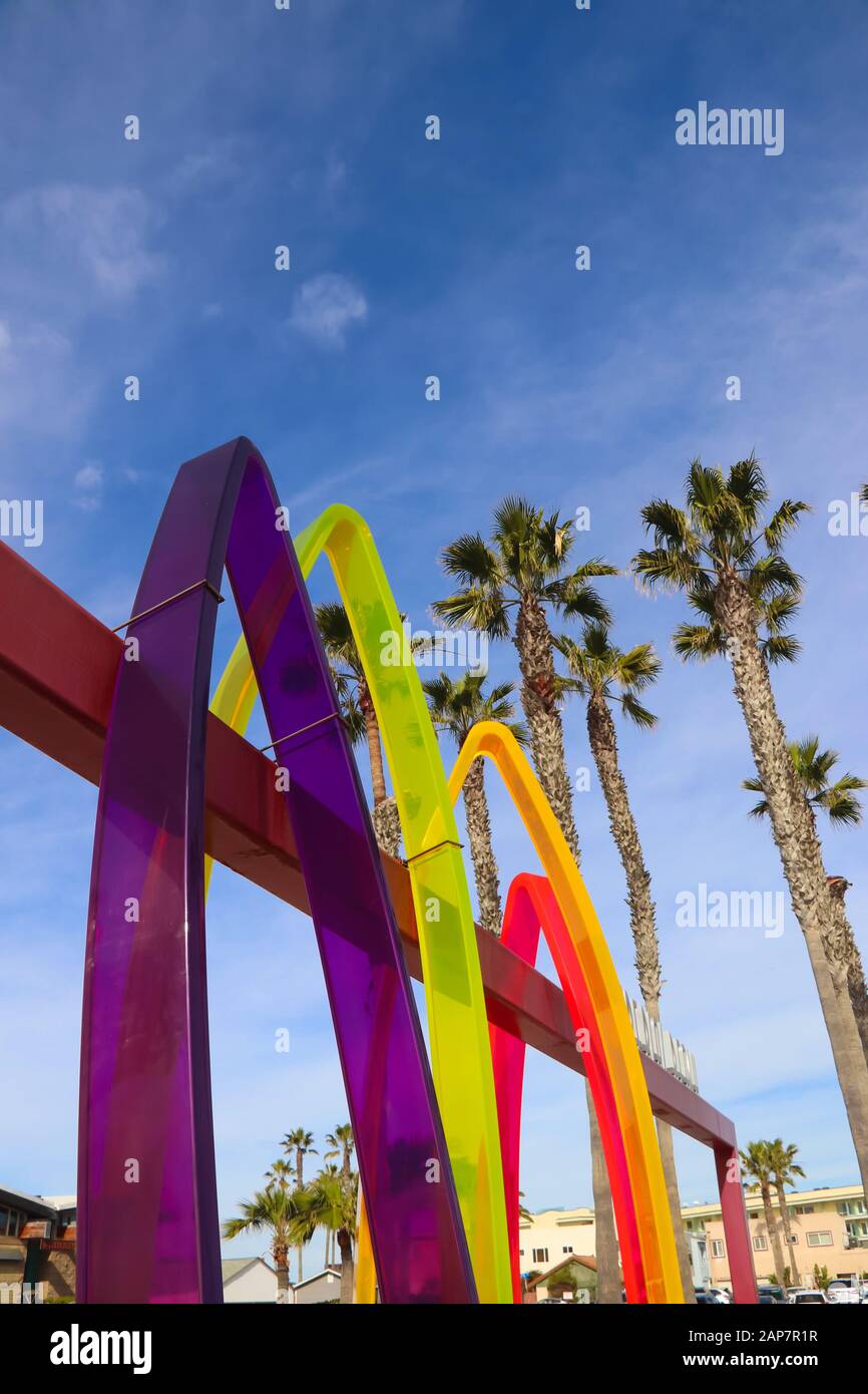 Imperial Beach, CA 1202020 The Imperial Beach sign at the entrance to