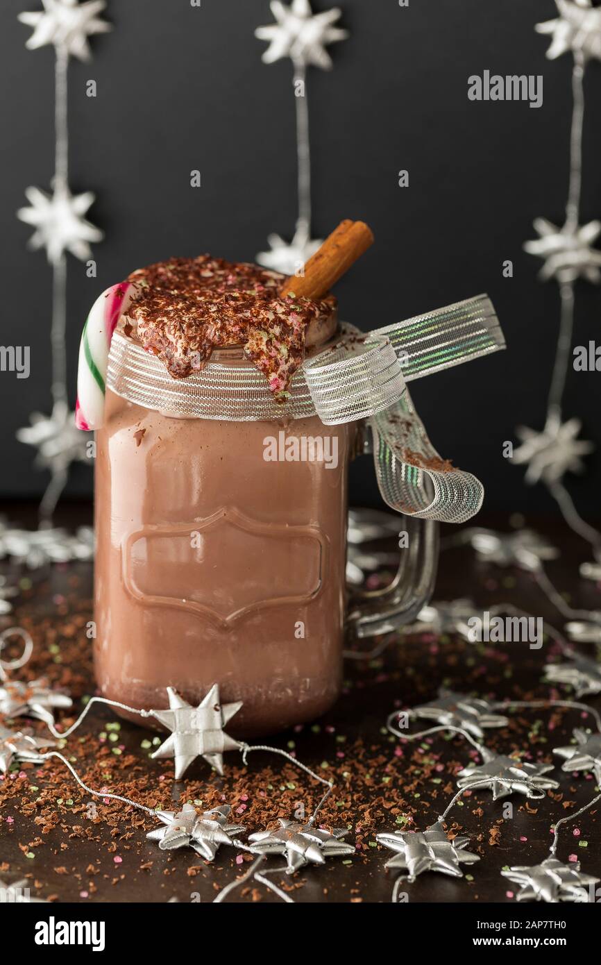 Christmas Hot Chocolate Stock Photo