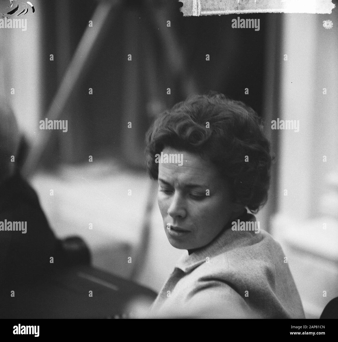 The crisis in the House of Representatives, Mrs Van Someren