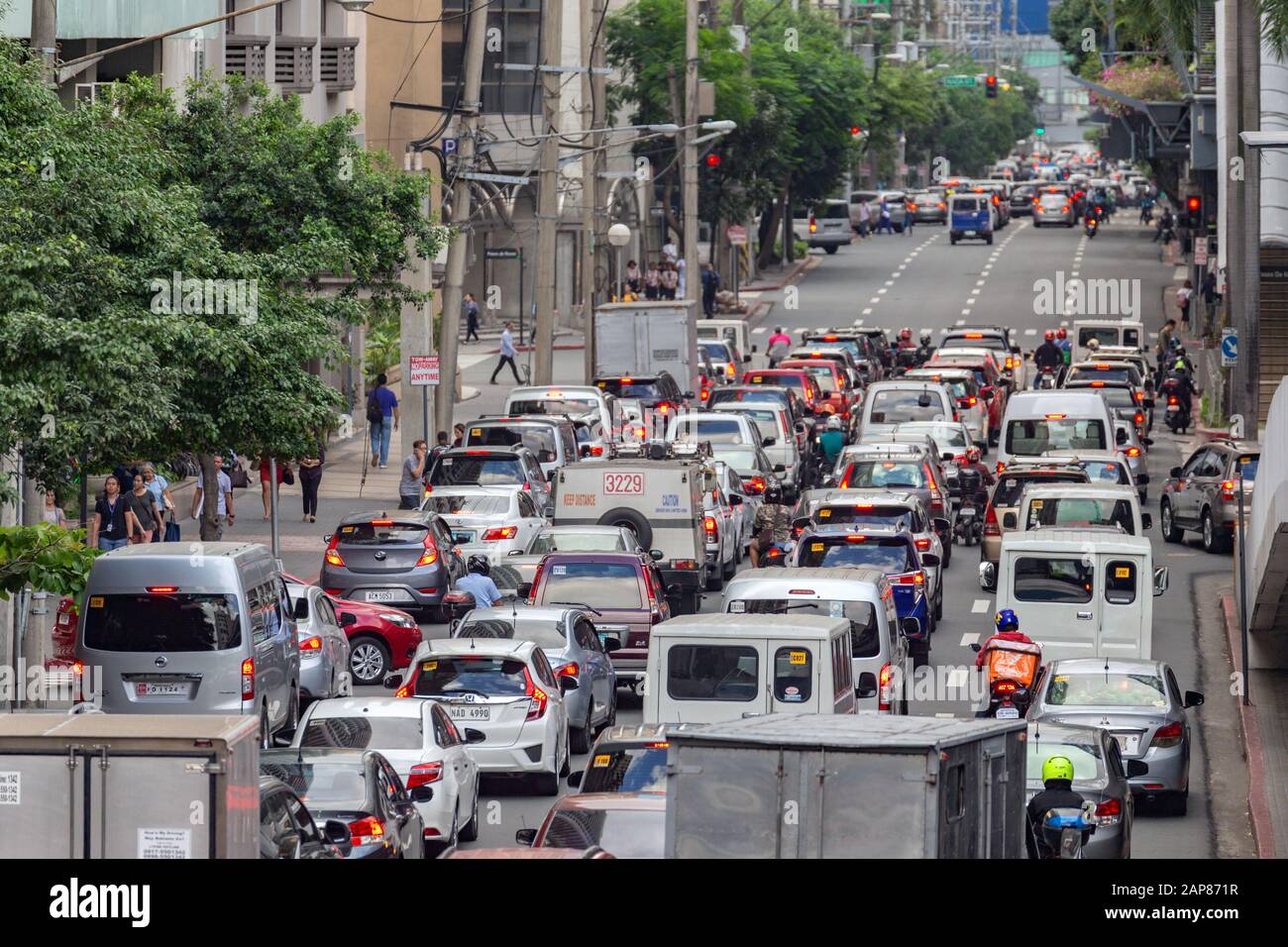 Makati rush hour hires stock photography and images Alamy