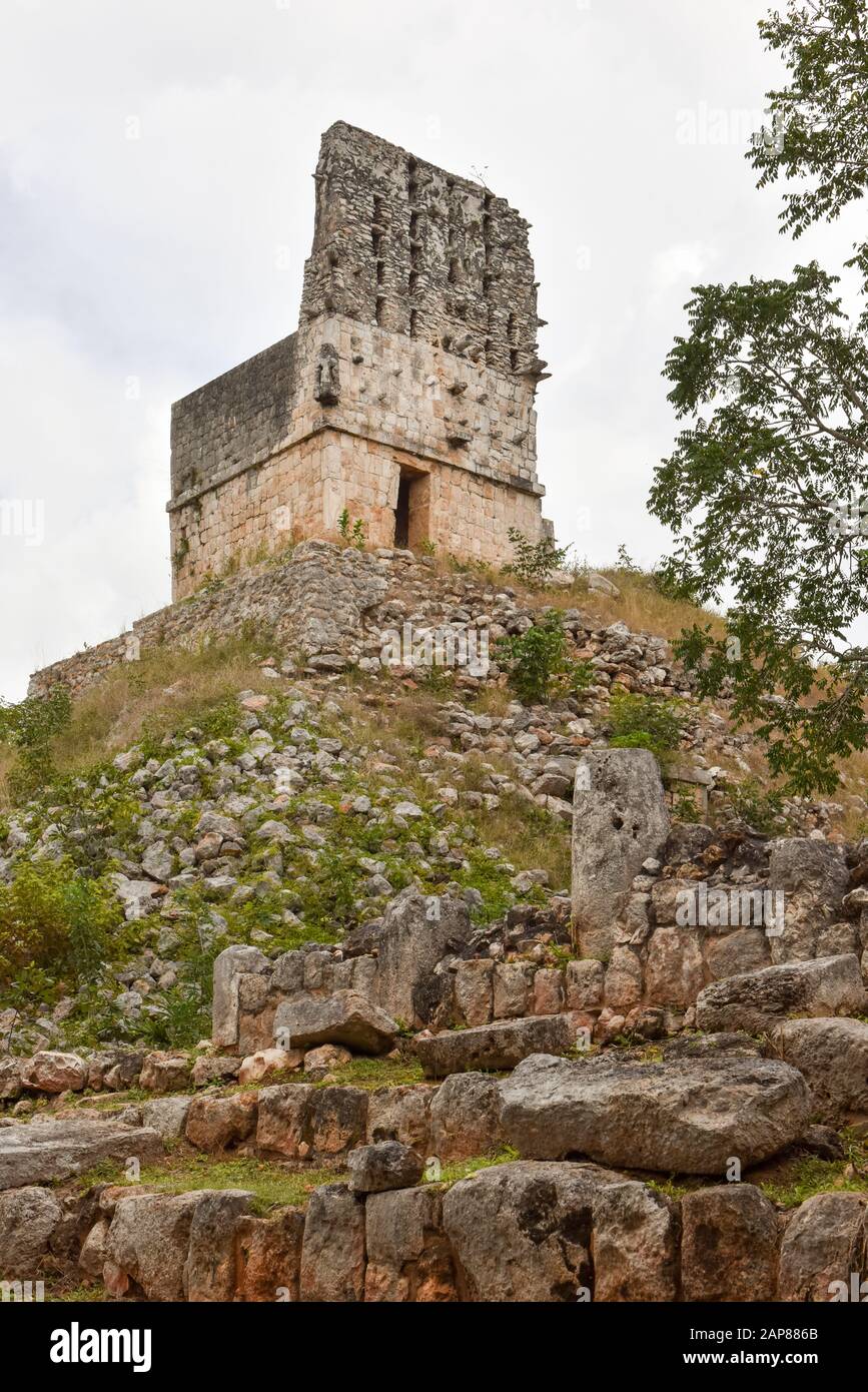 Labna , Mayan archeological site, Yucatan Stock Photo