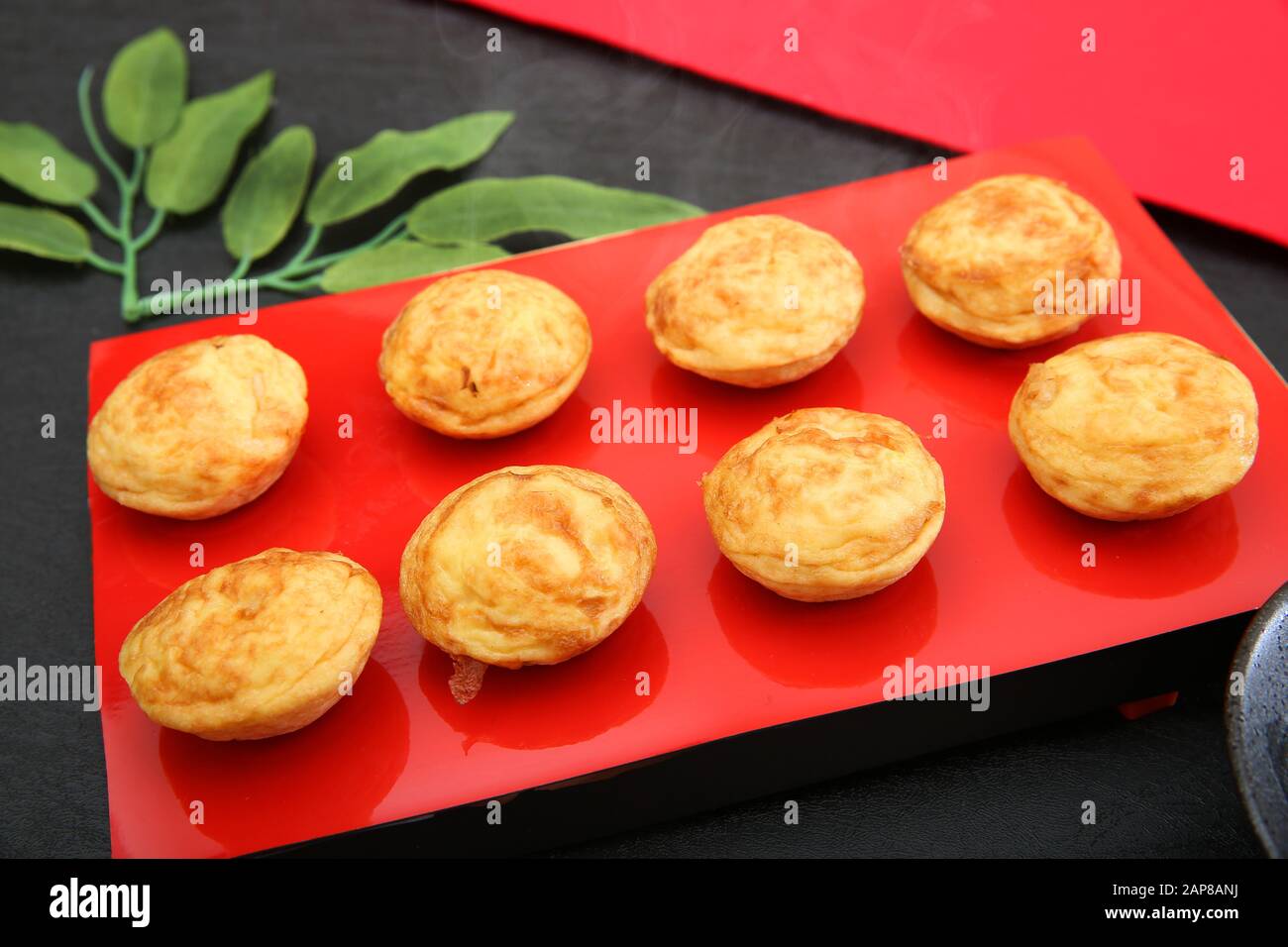 Akashiyaki Small Round Dumpling Stock Photo Alamy