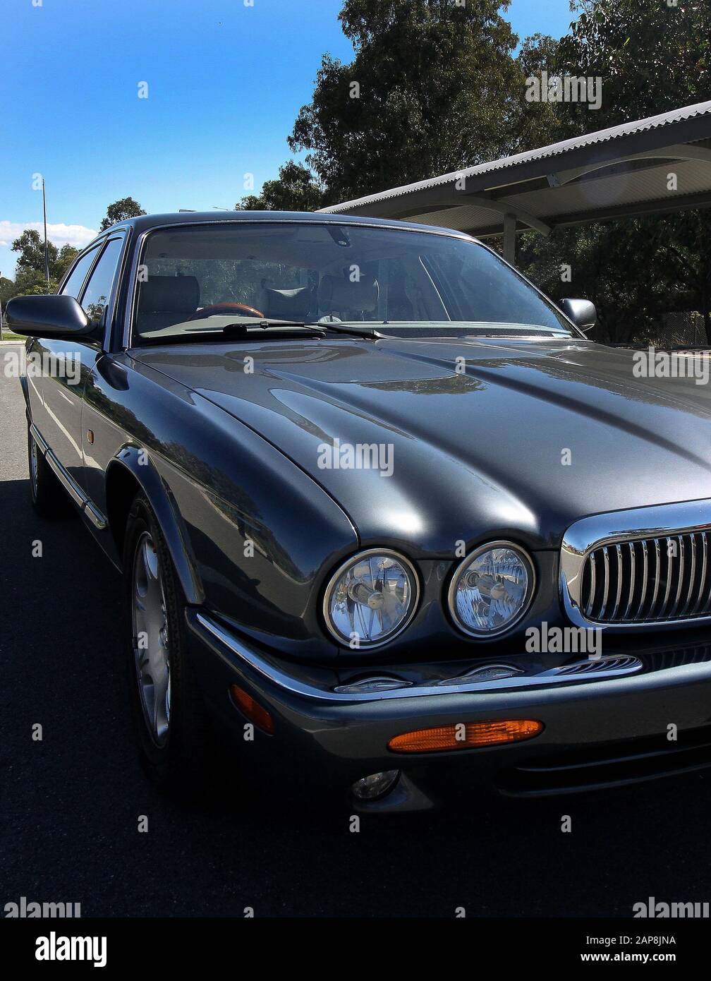 Classic cars: Classic silver rounded 