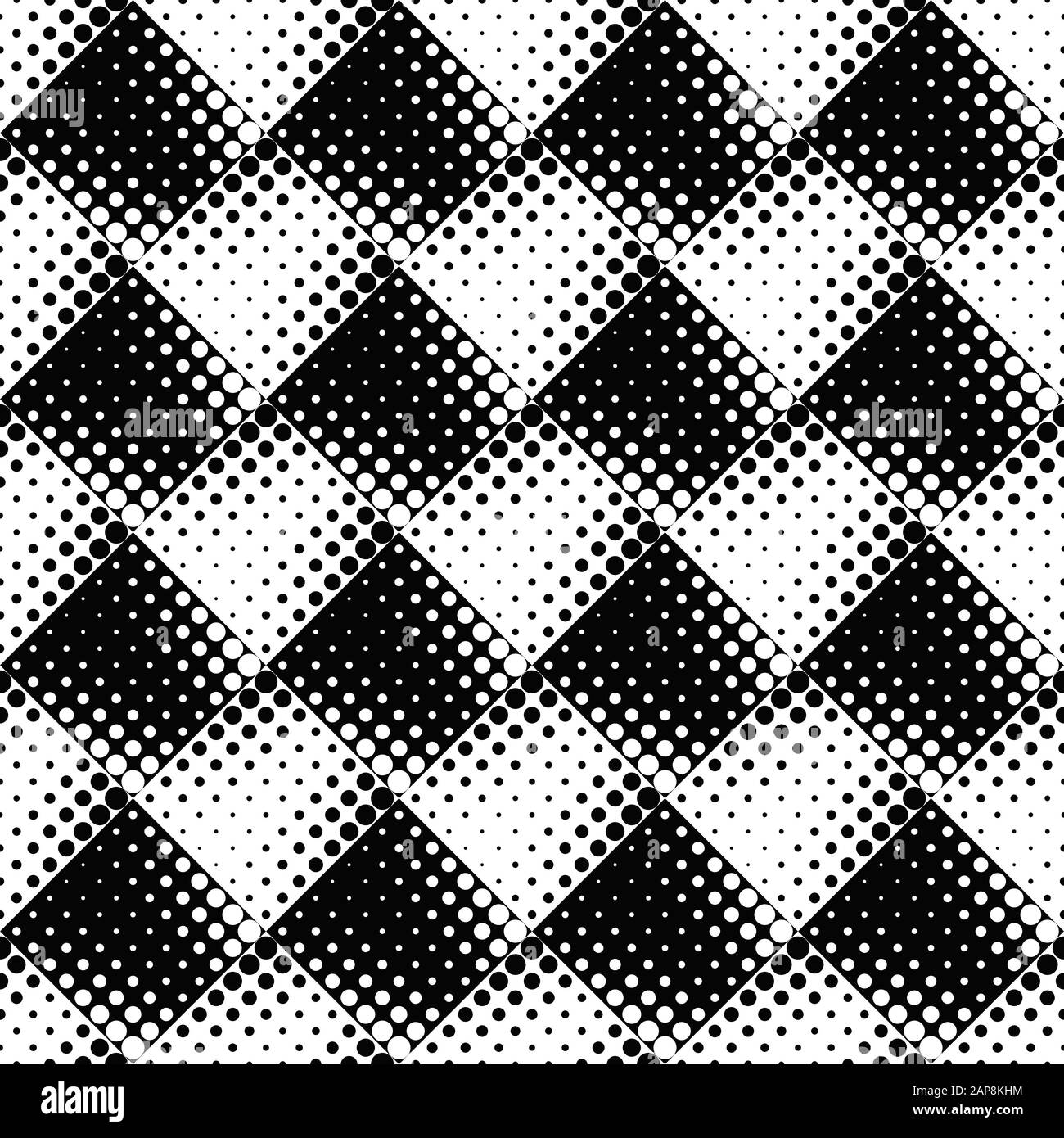 Geometrical abstract seamless circle pattern background design - black ...