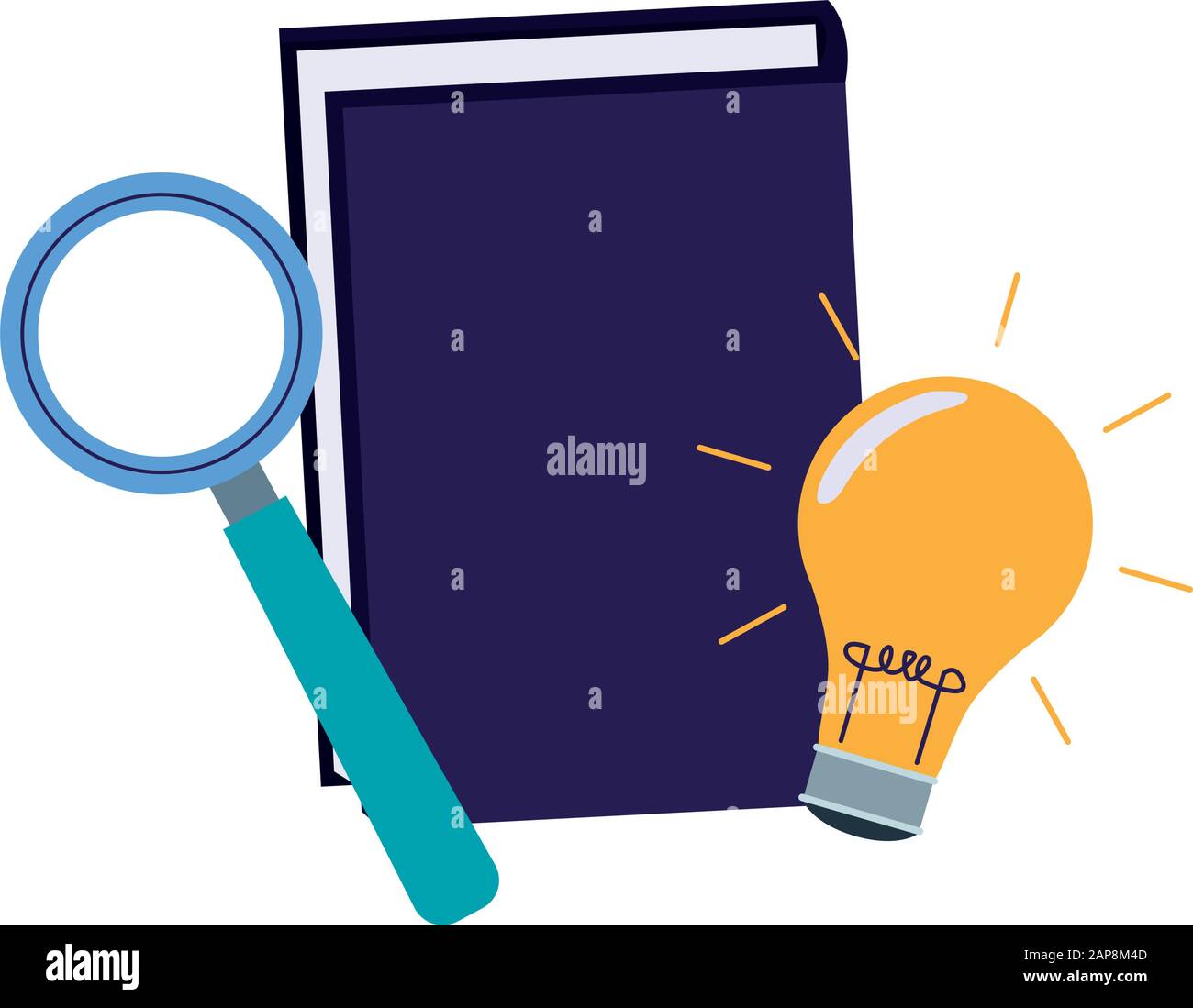 magnifying book light