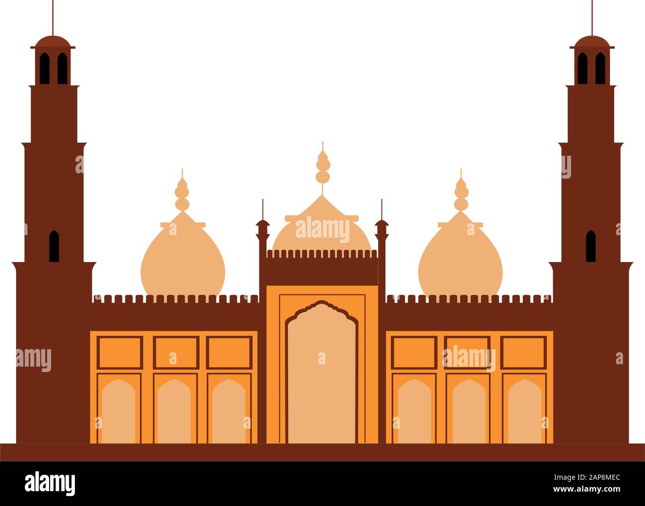 Famous place in india Stock Vector
