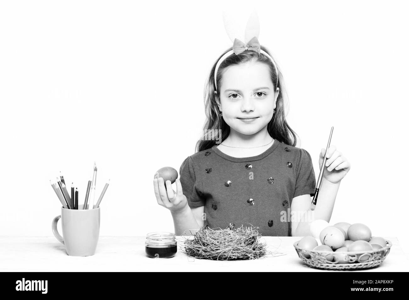 Girl With Purple Hair Holding Baby Stock Photos Girl With Purple