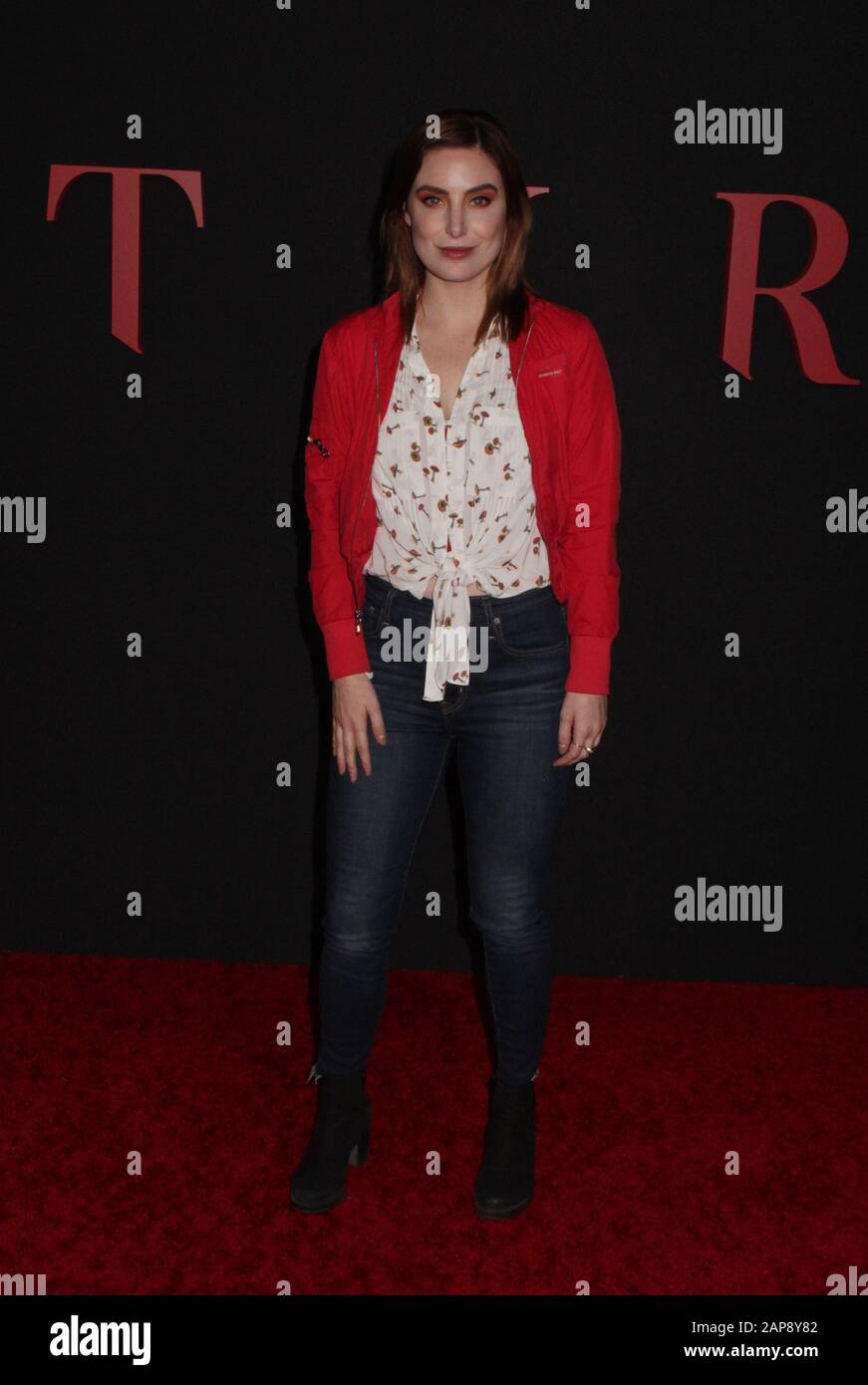 Los Angeles, California, USA. 21st January, 2020. Bree Essrig 01/21/2020  The Premiere of "The Turning" held at The TCL Chinese Theater in Los  Angeles, CA Photo by Izumi Hasegawa/HollywoodNewsWire.co Credit: Hollywood  News