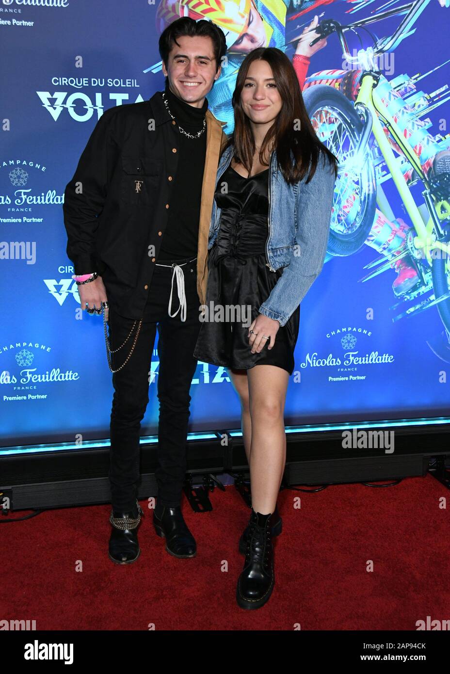 21 January 2020 - Los Angeles, California - Kenzie Ziegler. Cirque Du