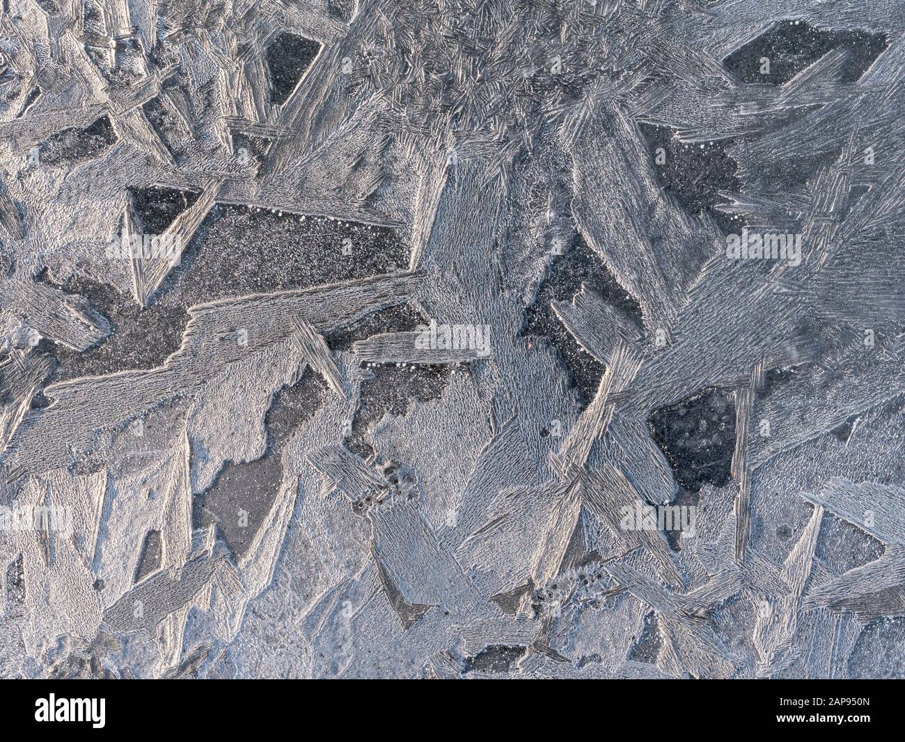 Frost ice crystal pattern hi-res stock photography and images - Alamy