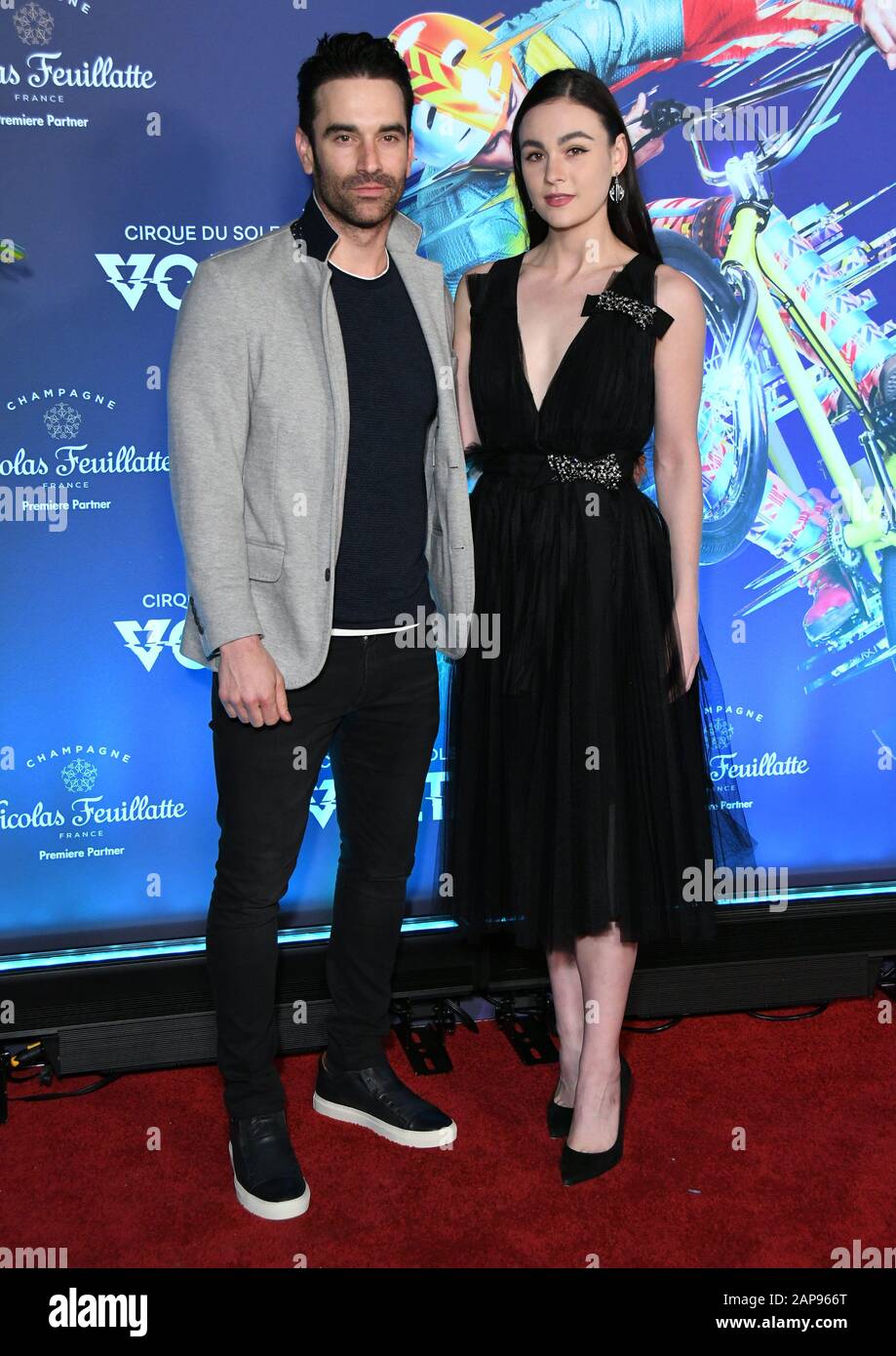 Los Angeles, California, USA. 21st Jan, 2020. Sophie Skelton. Cirque Du