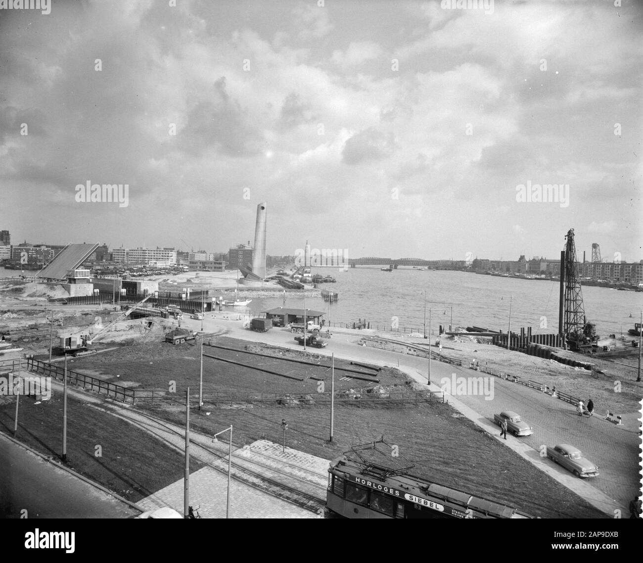 Construction metro tunnel at Rotterdam Date 17 October 1960 Location Rotterdam Zuid Holland Keywords construction metro tunnels Stock Photo Alamy