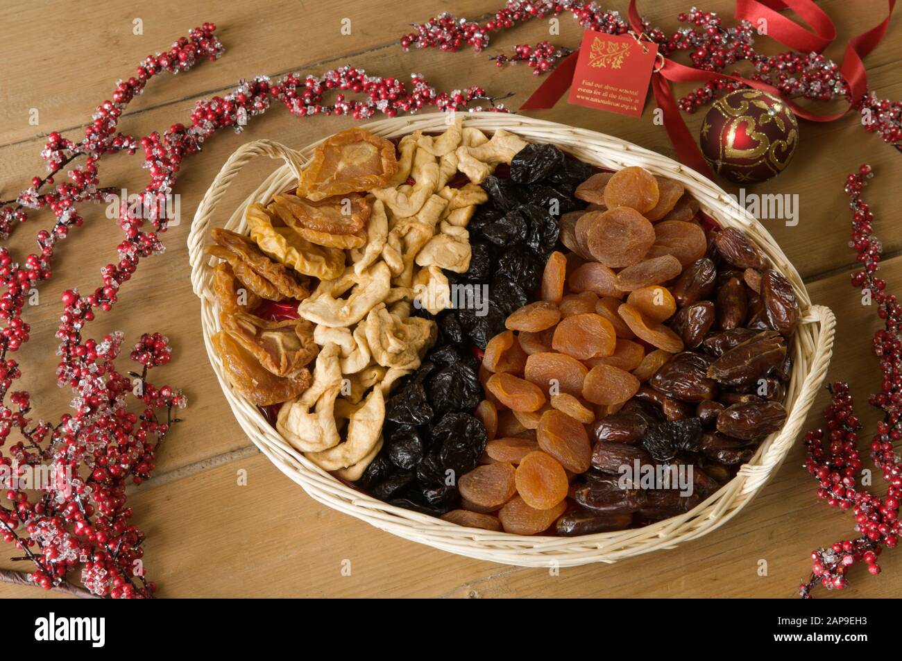 Christmas dried fruits. Stock Photo