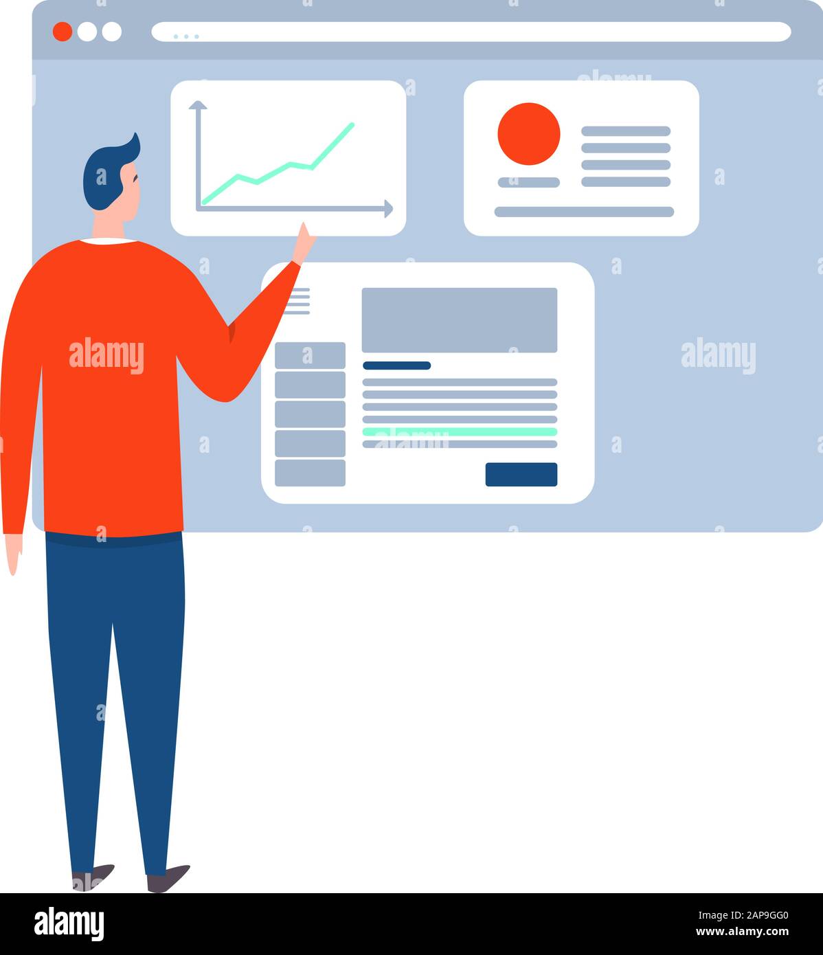 Man development Stock Vector Images - Alamy