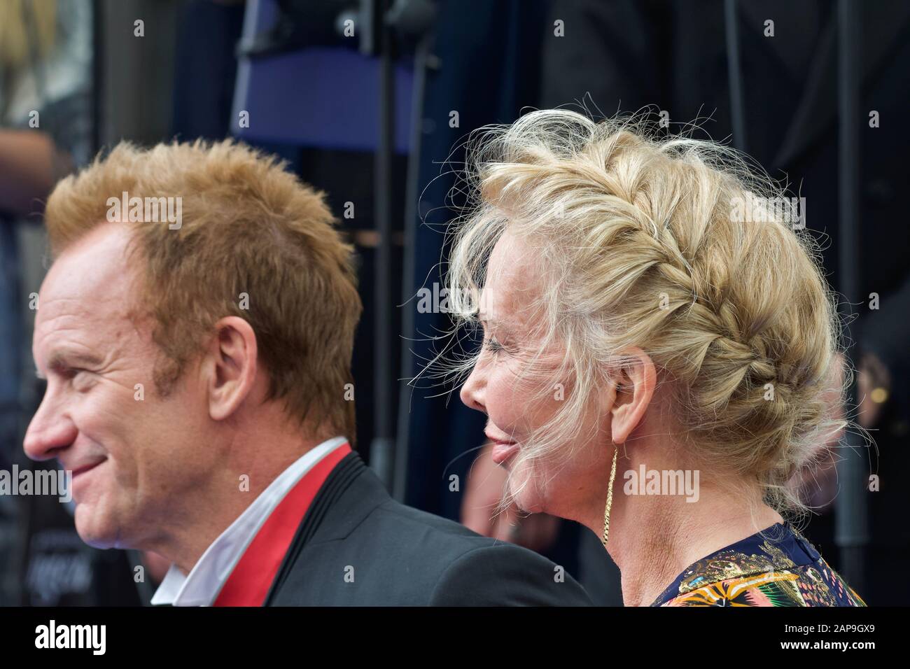 STOCKHOLM, SWEDEN - JUNE 15, 2017: Gordon Matthew Thomas Summer, STING at The  Polar Music Prize Ceremony as a winner of the price Stock Photo - Alamy
