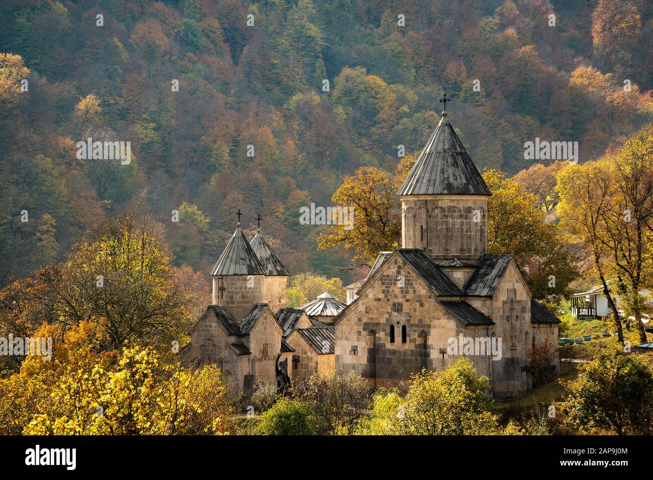 Ancient Haghartsin monastery in Dilijan, Tavush province, Armenia Stock Photo