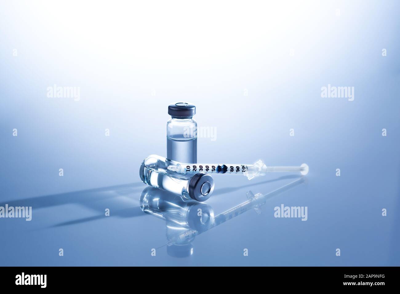 Ampoules, vials, syringe. Medical injection,diseases,health care ...