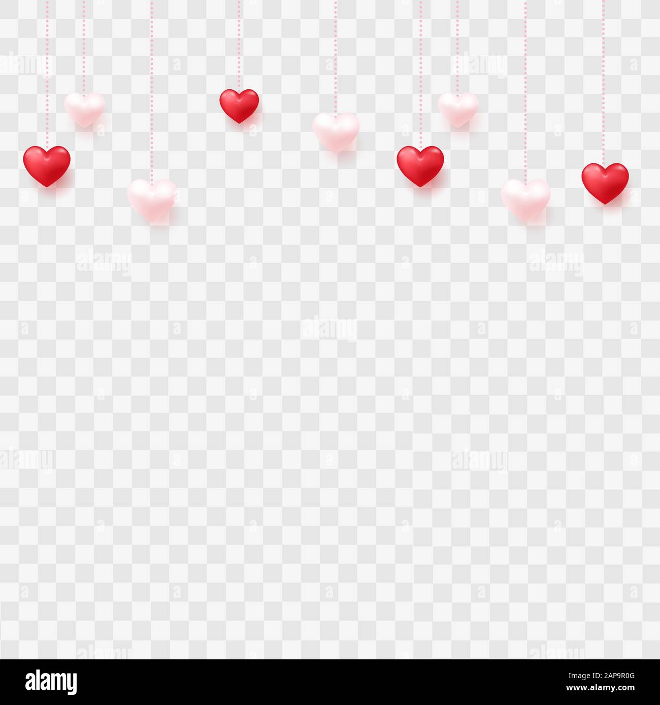 Wallpaper photo Wallpaper Abstract Red Hearts White Lily Romance Love Passion