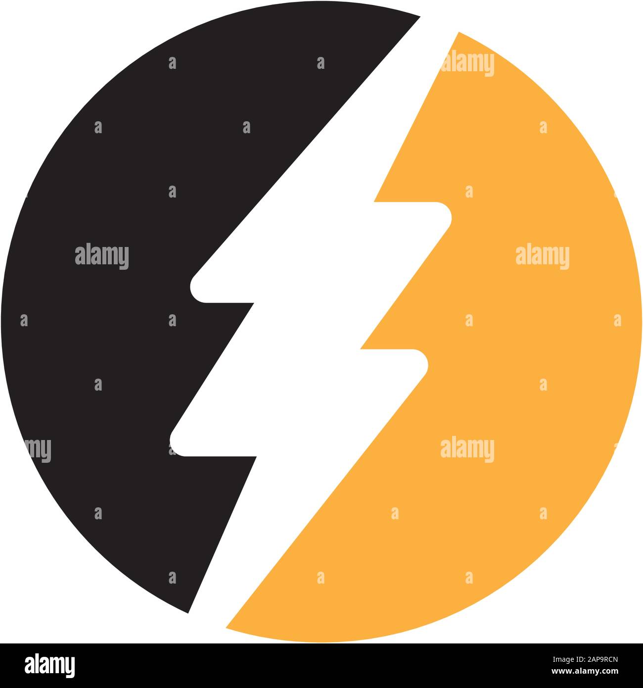 Lightning bolt flash thunderbolt icons vectors Stock Vector Image & Art ...