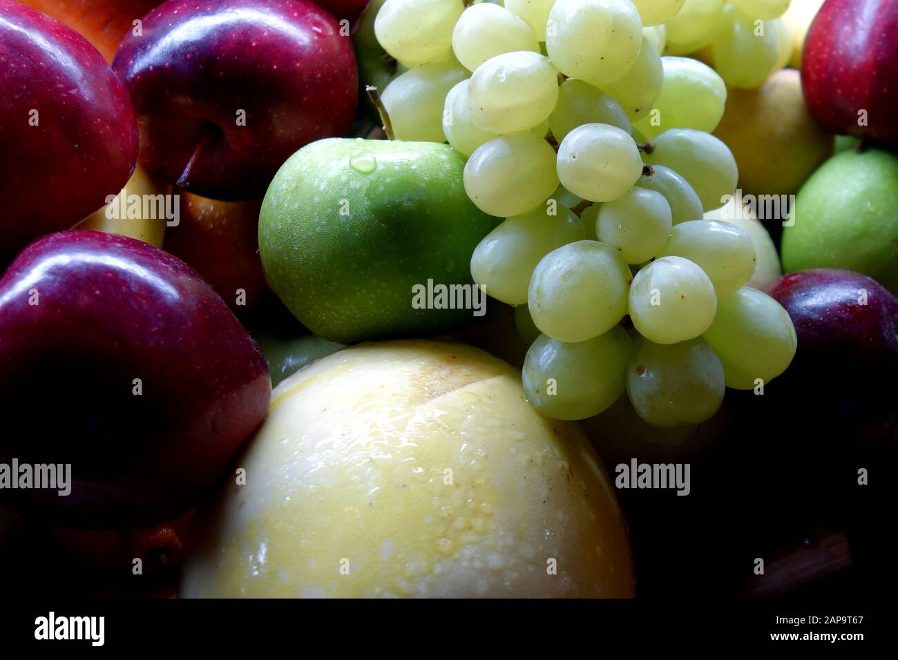 Fresh Fruit on Display at the Smoothie Station in the Buffet at the
