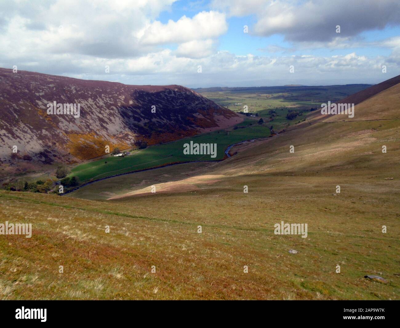 Roundhouse Farm in the Mosedale Valley the Path to the Wainwright