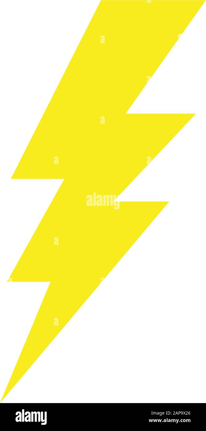 Lightning bolt flash thunderbolt icons vectors Stock Vector Image & Art ...