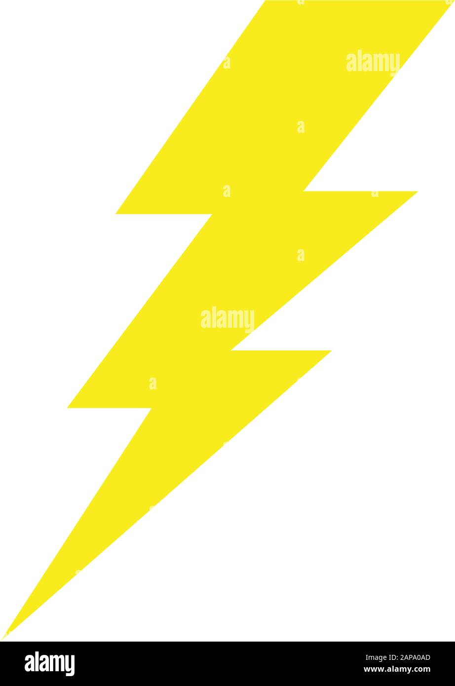 Lightning bolt flash thunderbolt icons vectors Stock Vector Image & Art ...