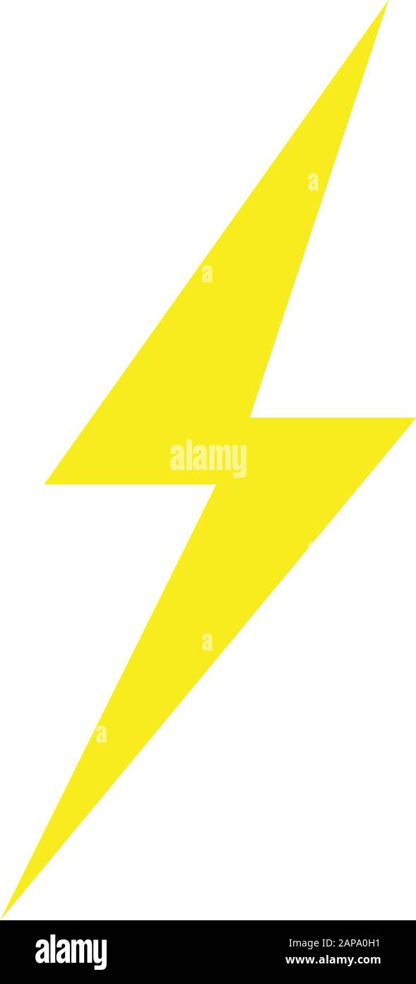 Lightning bolt flash thunderbolt icons vectors Stock Vector Image & Art ...
