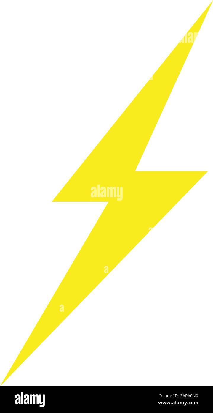Lightning bolt flash thunderbolt icons vectors Stock Vector Image & Art ...