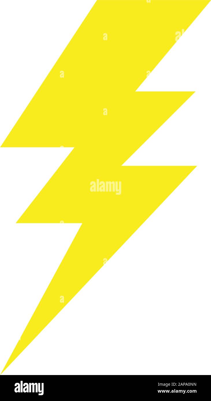 Lightning bolt flash thunderbolt icons vectors Stock Vector Image & Art ...
