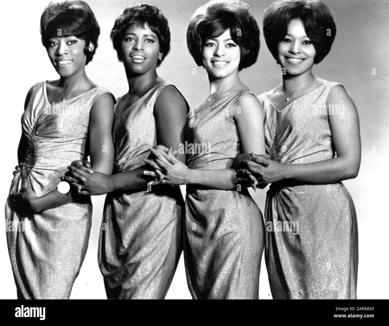 THE CHIFFONS Promotional photo of American girl group about 1965 Stock Photo