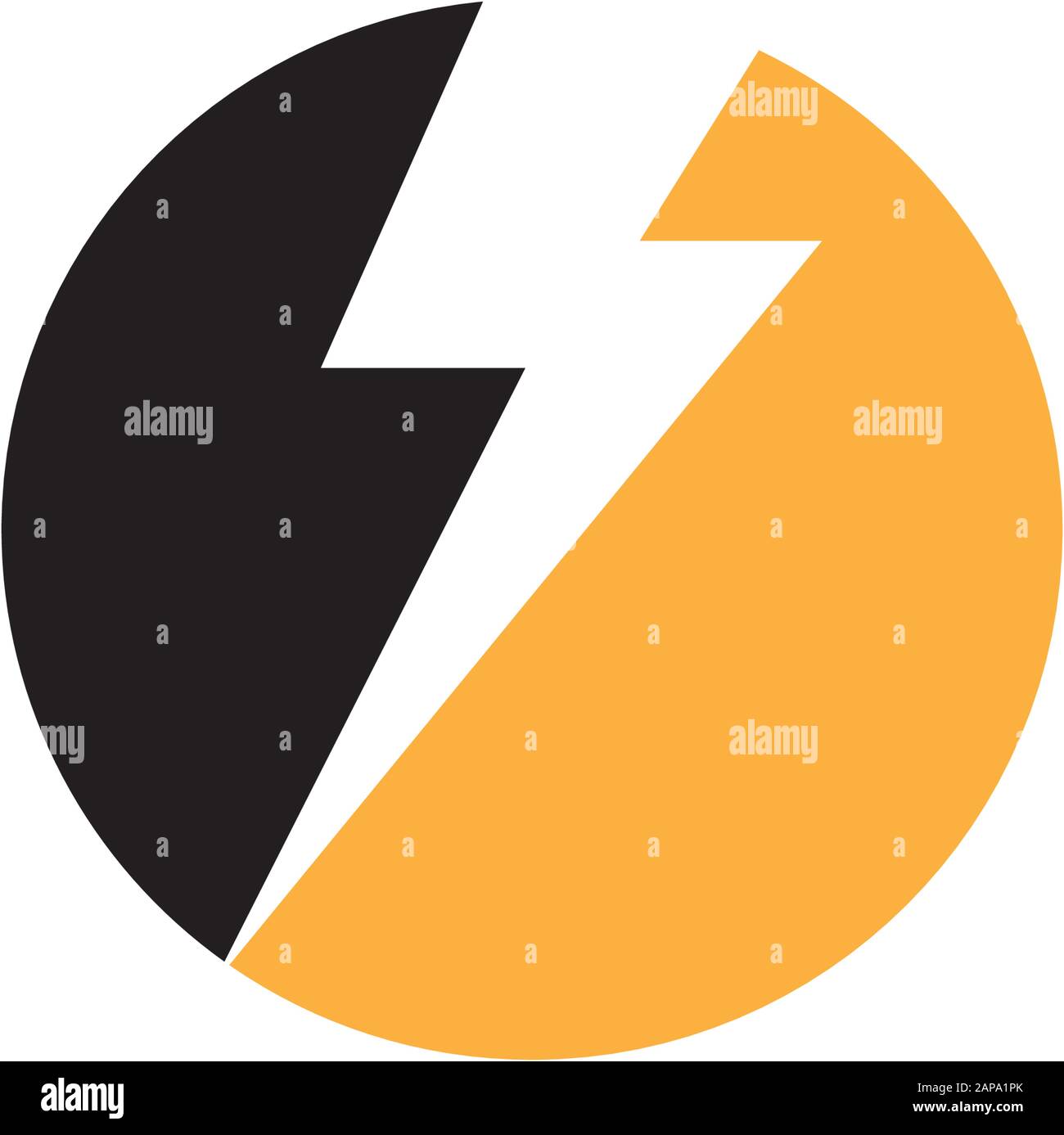 Lightning bolt flash thunderbolt icons vectors Stock Vector Image & Art ...