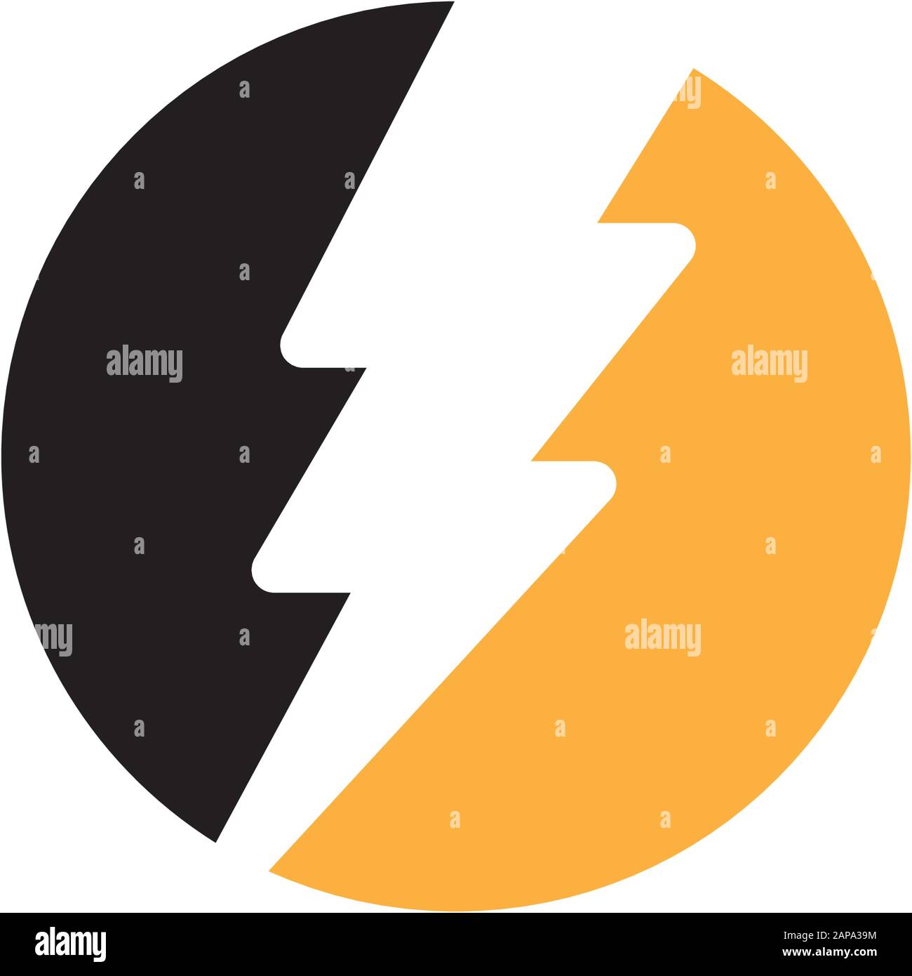 Lightning bolt flash thunderbolt icons vectors Stock Vector Image & Art ...