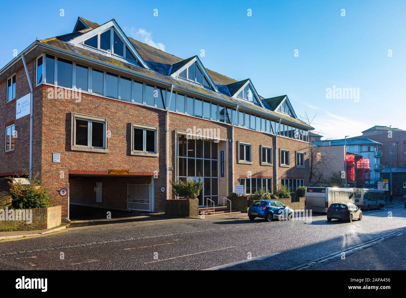 The Salomons Institute for Applied Psychology, Part of Canterbury Christ  Church University in Tunbridge Wells, Kent, UK Stock Photo - Alamy