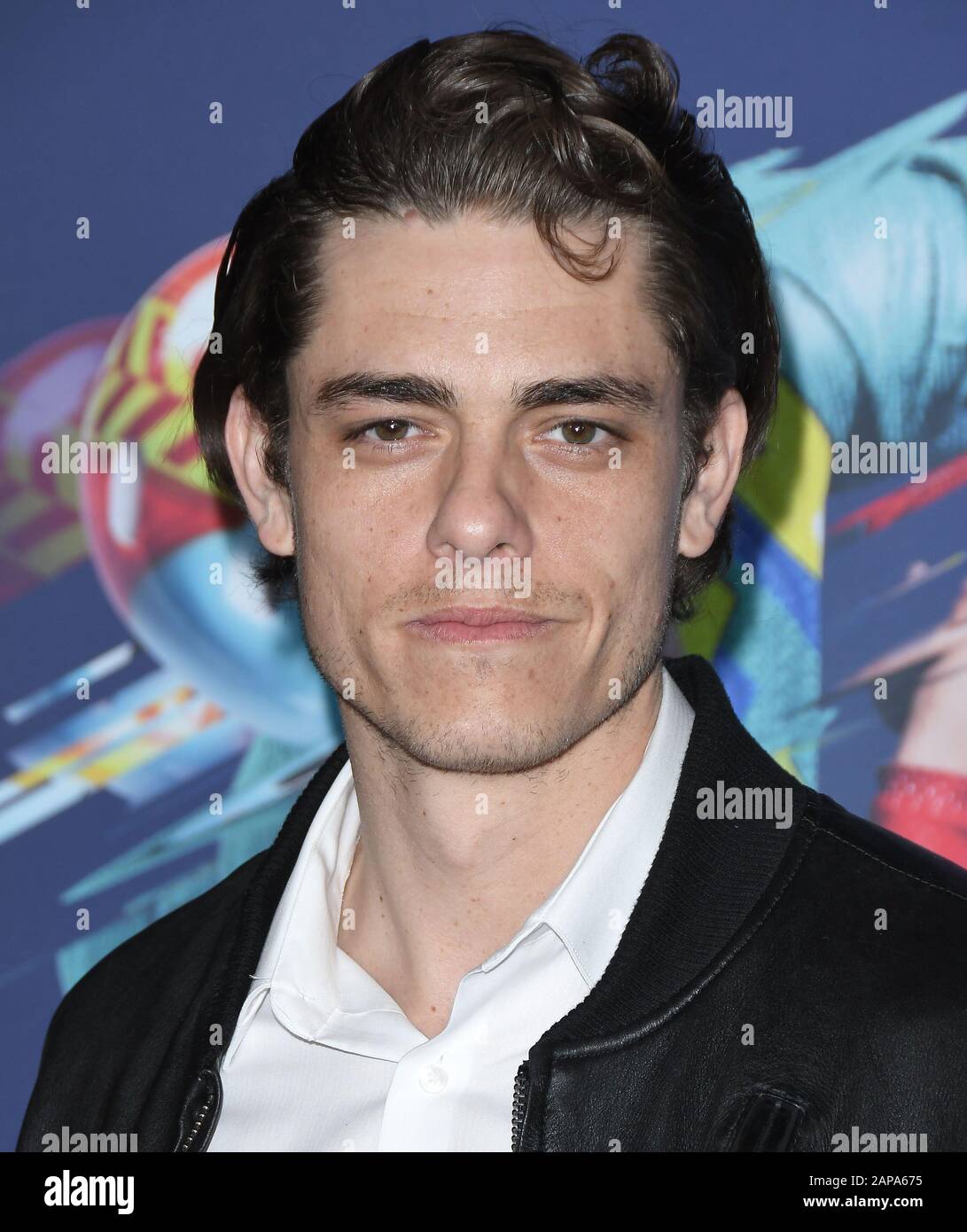 Los Angeles, USA. 21st Jan, 2020. Sebastian Cole arrives at the Cirque
