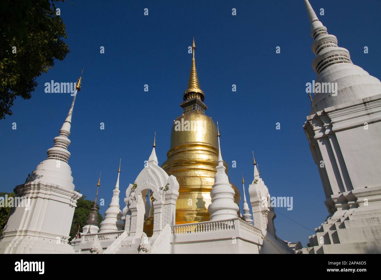 Chiang Mai temple, Wat Suandok, chiangmai Thailand Thai Asia asian Stock Photo