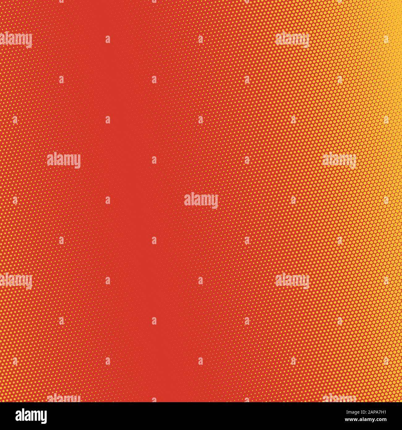 Pop art comic background halftone dots. Cartoon Vector Illustration on red Stock Vector