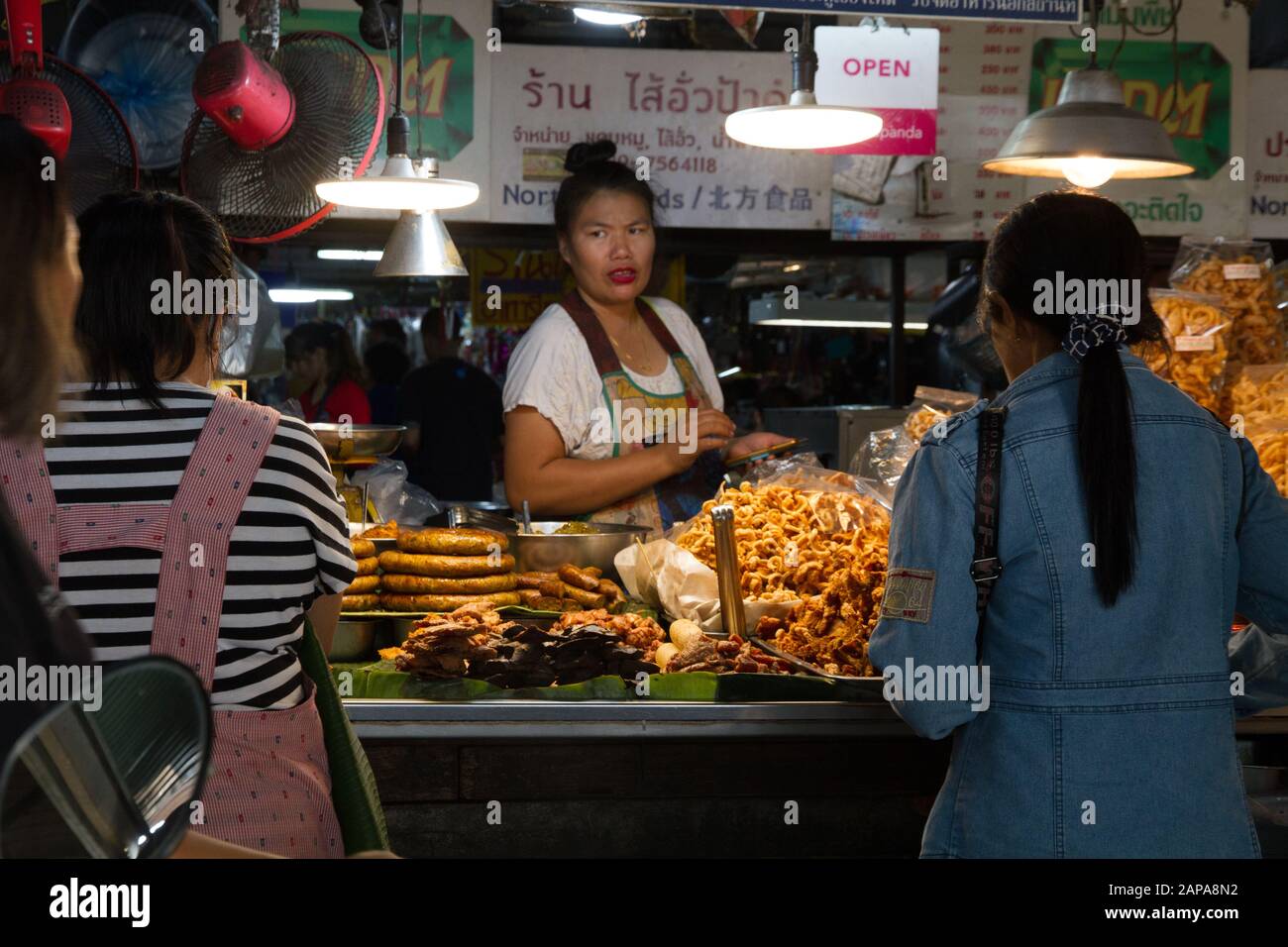 Chiang Mai Market Thailand Stock Photo