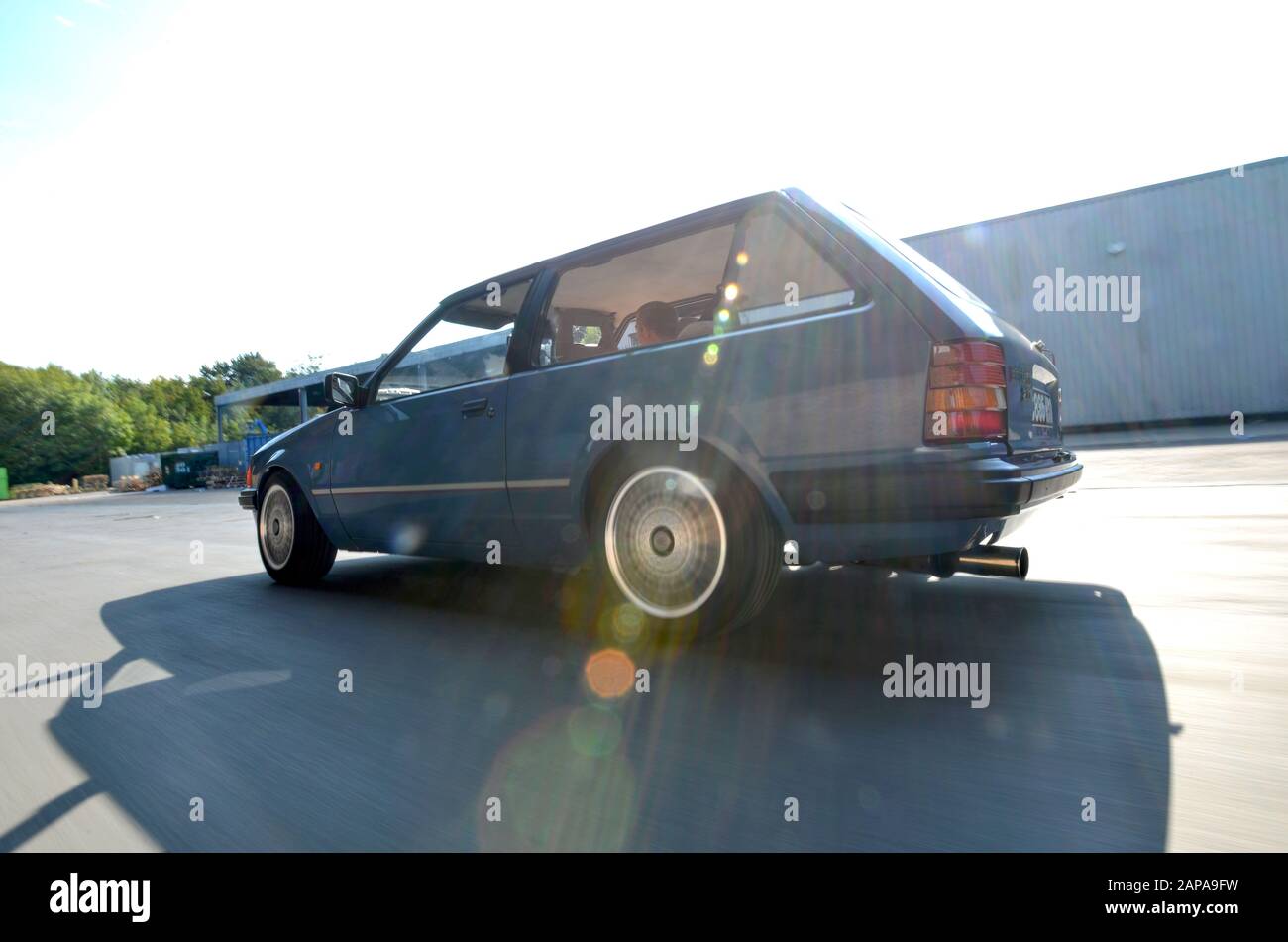 1985 mark 3 Ford Escort three door estate Stock Photo