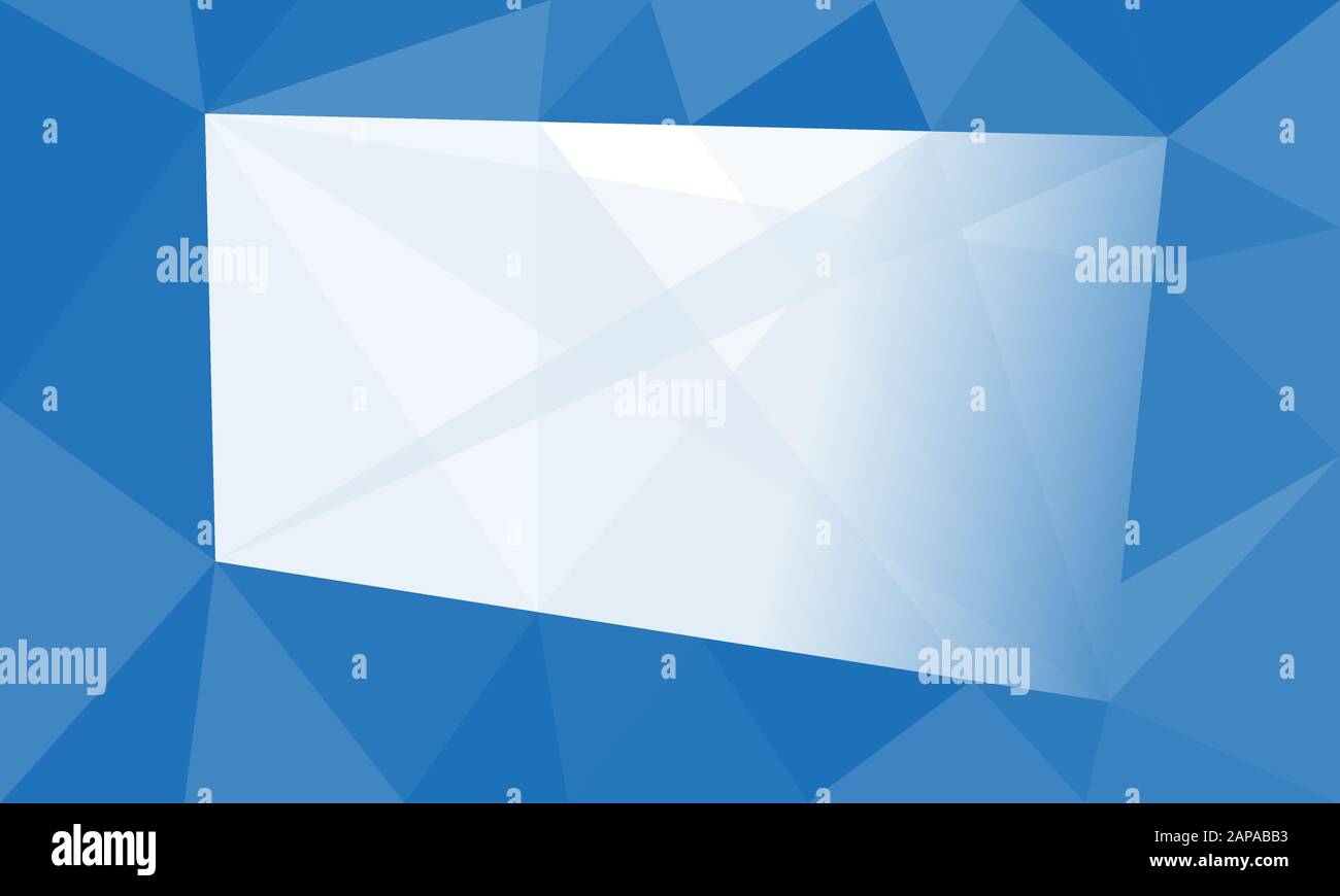 Background with shapes and triangles Stock Vector
