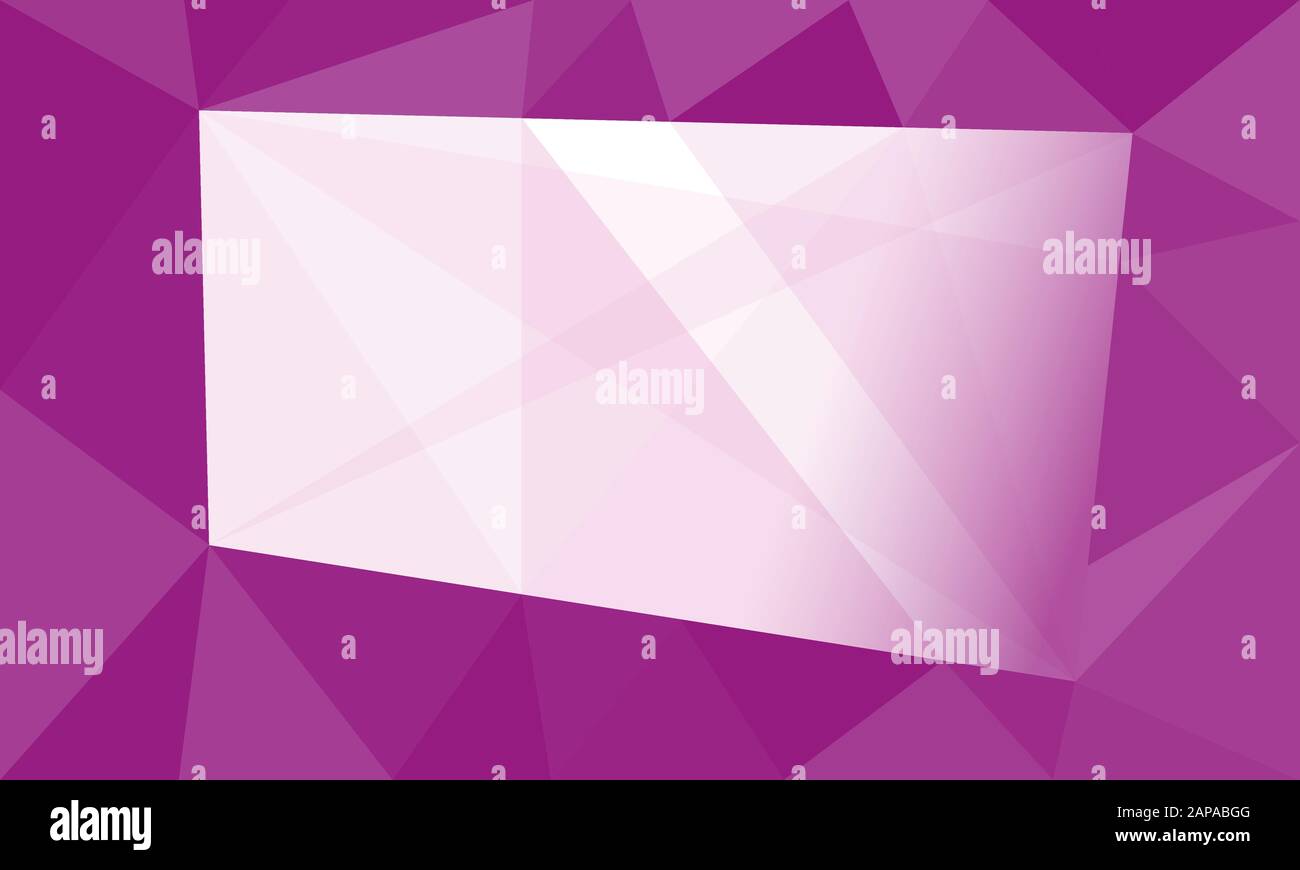Background with shapes and triangles Stock Vector