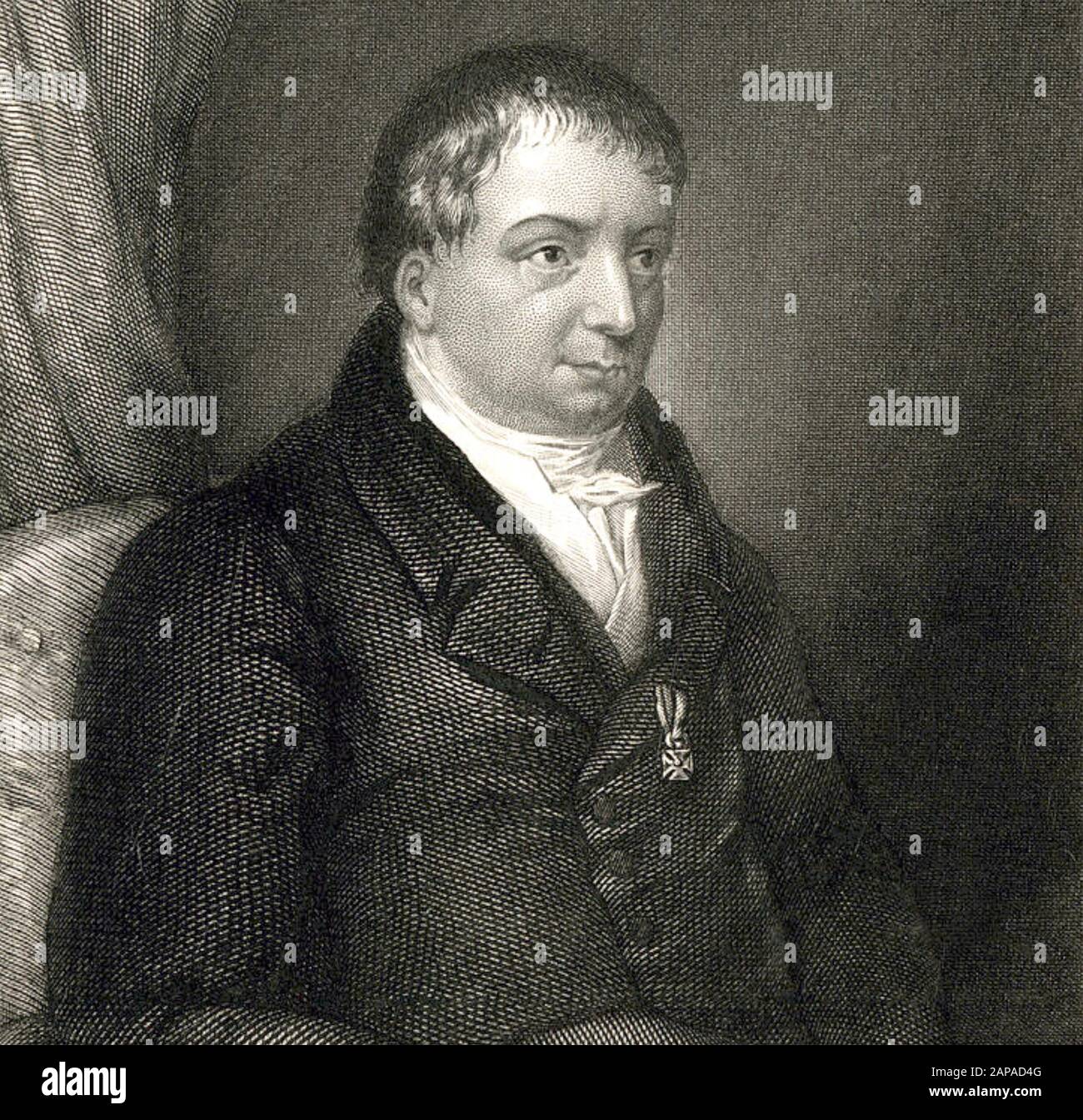 FRIEDRICH von SCHLEGEL (1772-1829) German poet, philosopher and critic Stock Photo