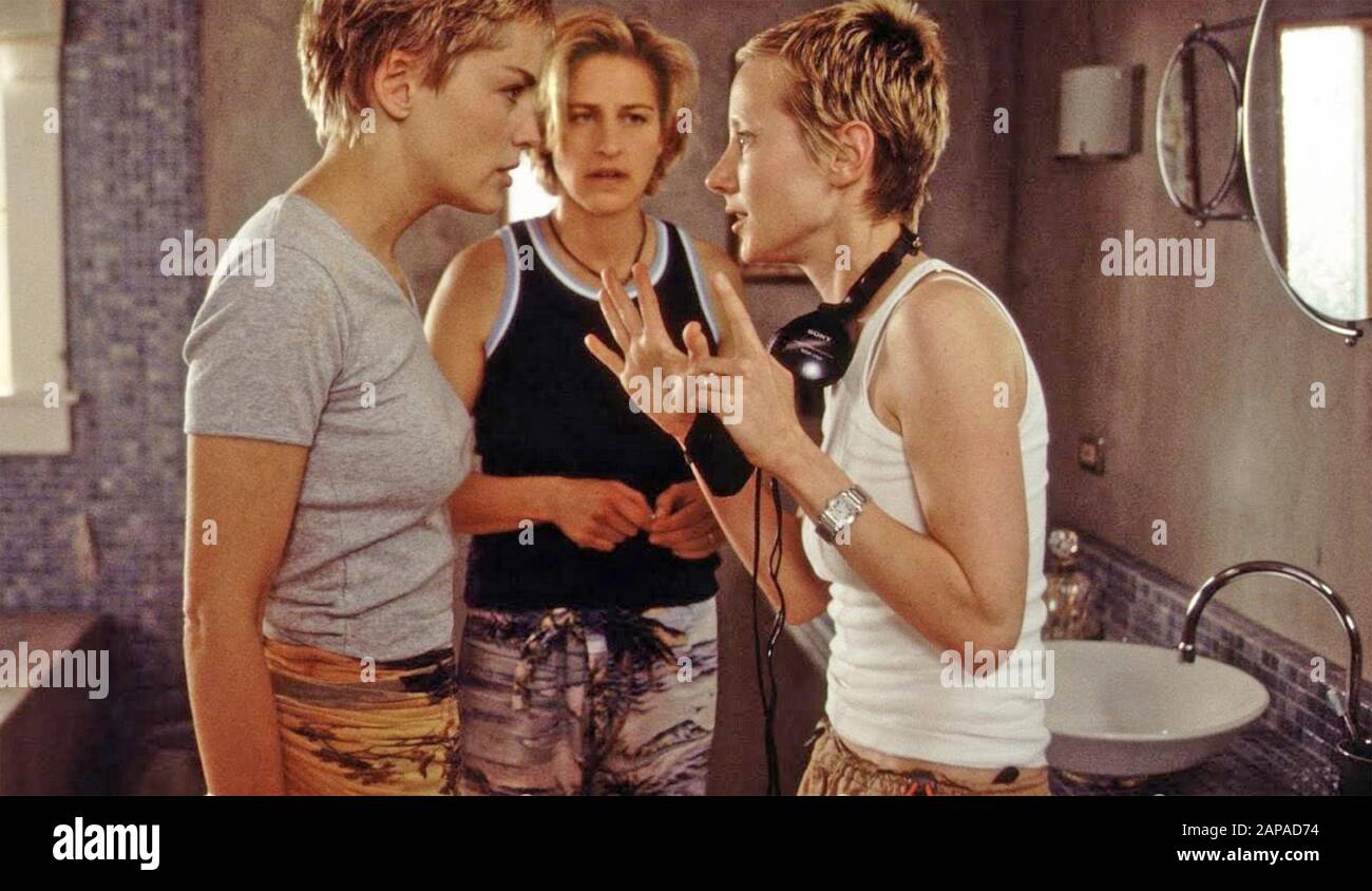 IF THESE WALLS COULD TALK 2000 HBO TV film with from left: Sharon Stone, Ellen  DeGeneres,Anne Heche Stock Photo - Alamy