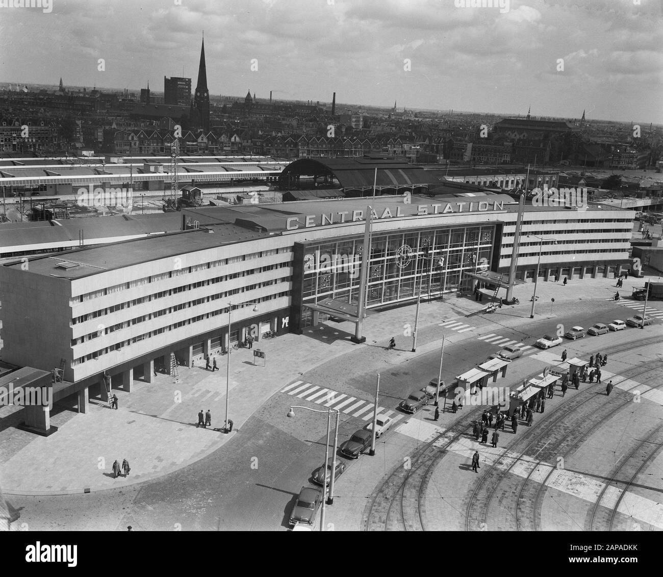 Rotterdam central station Black and White Stock Photos & Images - Alamy